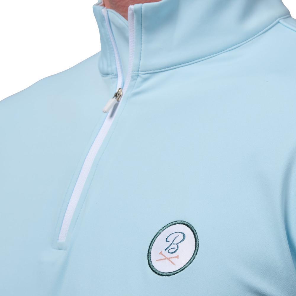 Barstool Golf Patch Quarter Zip-Pullovers-Fore Play-Barstool Sports