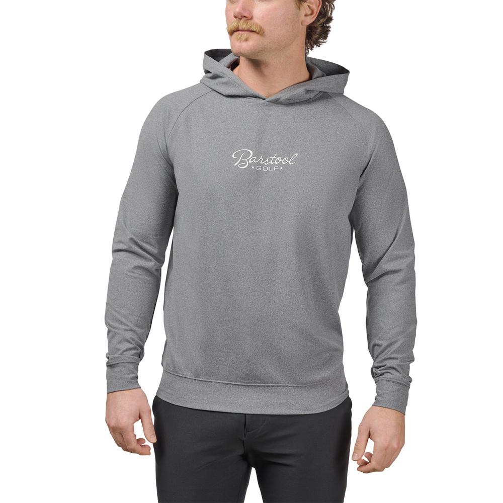 Barstool Golf Script Layering Performance Hoodie-Hoodies & Sweatshirts-Fore Play-Barstool Sports