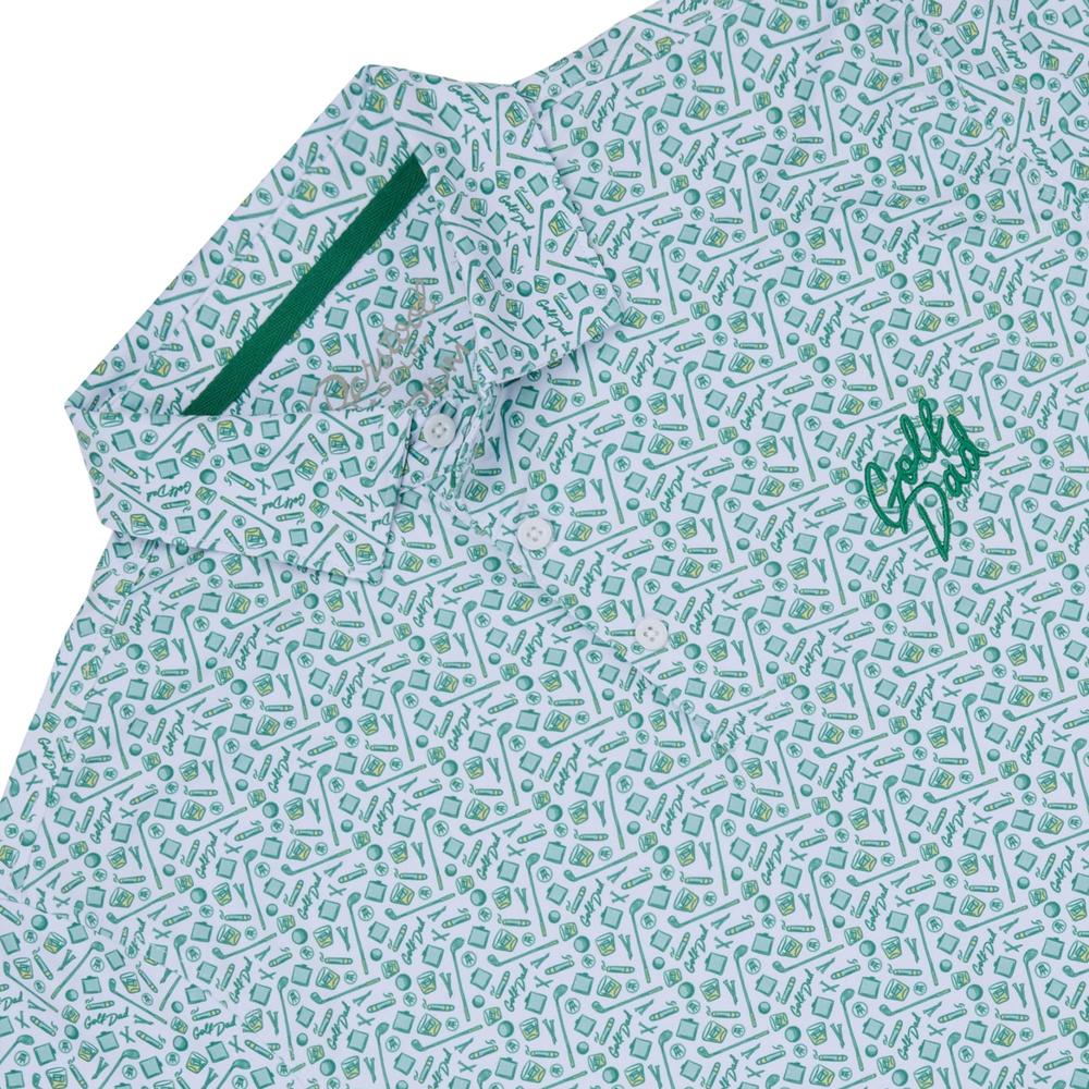 Golf Dad Printed Performance Polo-Polos-Fore Play-Barstool Sports