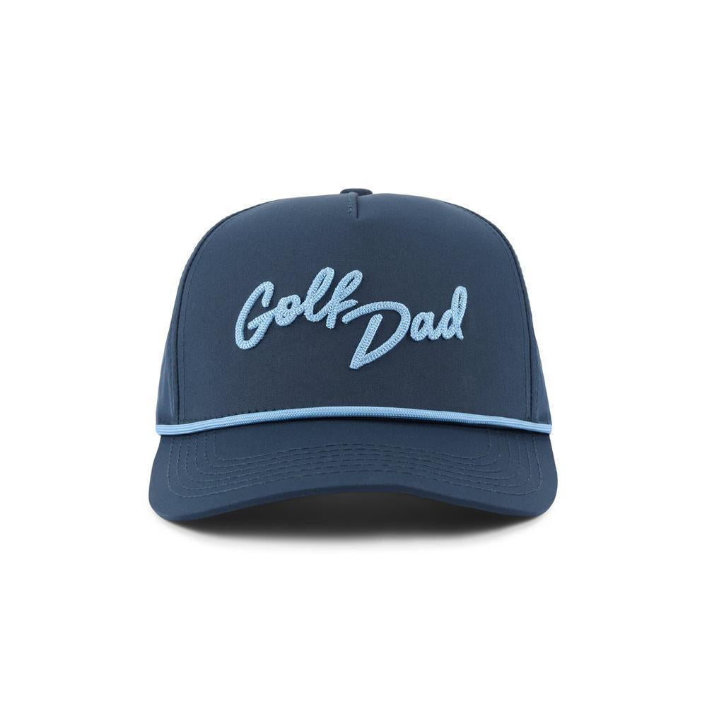 Golf Dad Performance Rope Hat-Hats-Fore Play-Navy-One Size-Barstool Sports