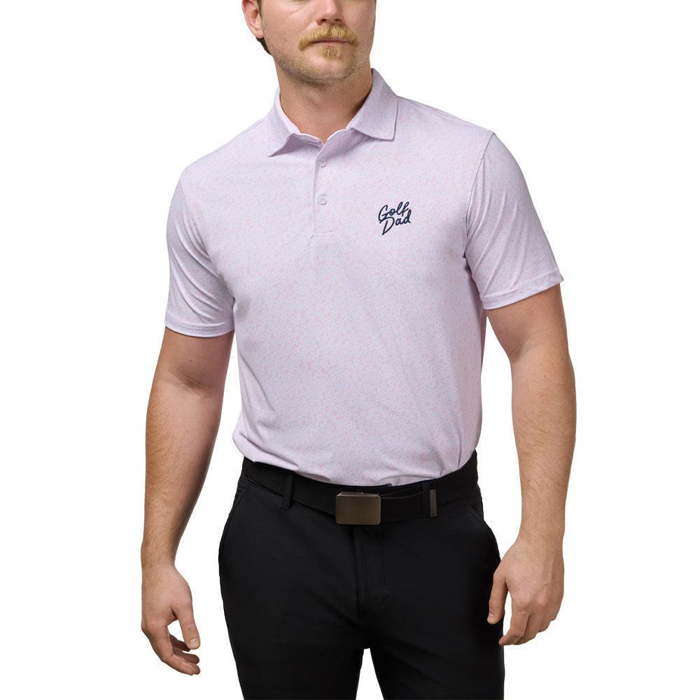 Golf Dad Printed Polo-Polos-Fore Play-Barstool Sports