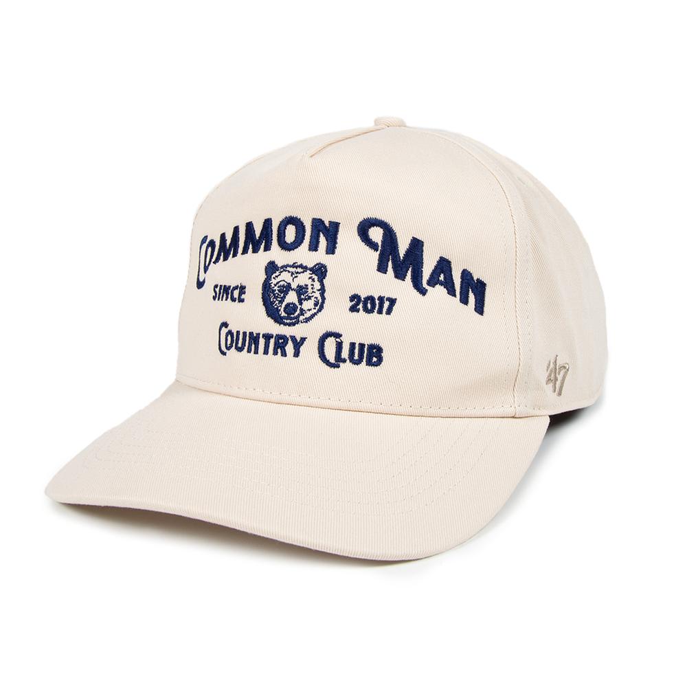 Common Man Country Club '47 HITCH Snapback Hat-Hats-Fore Play-Natural-One Size-Barstool Sports