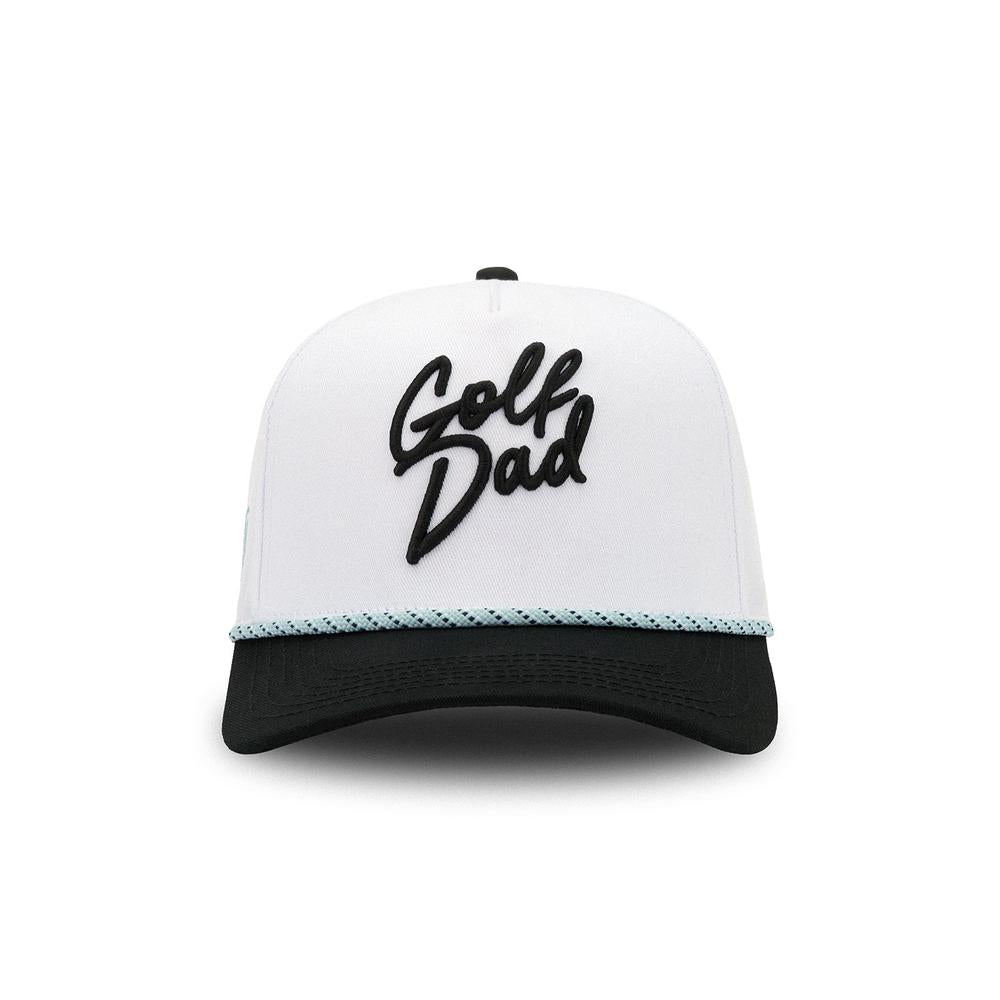 Golf Dad Rope Snapback Hat-Hats-Fore Play-Black-One Size-Barstool Sports
