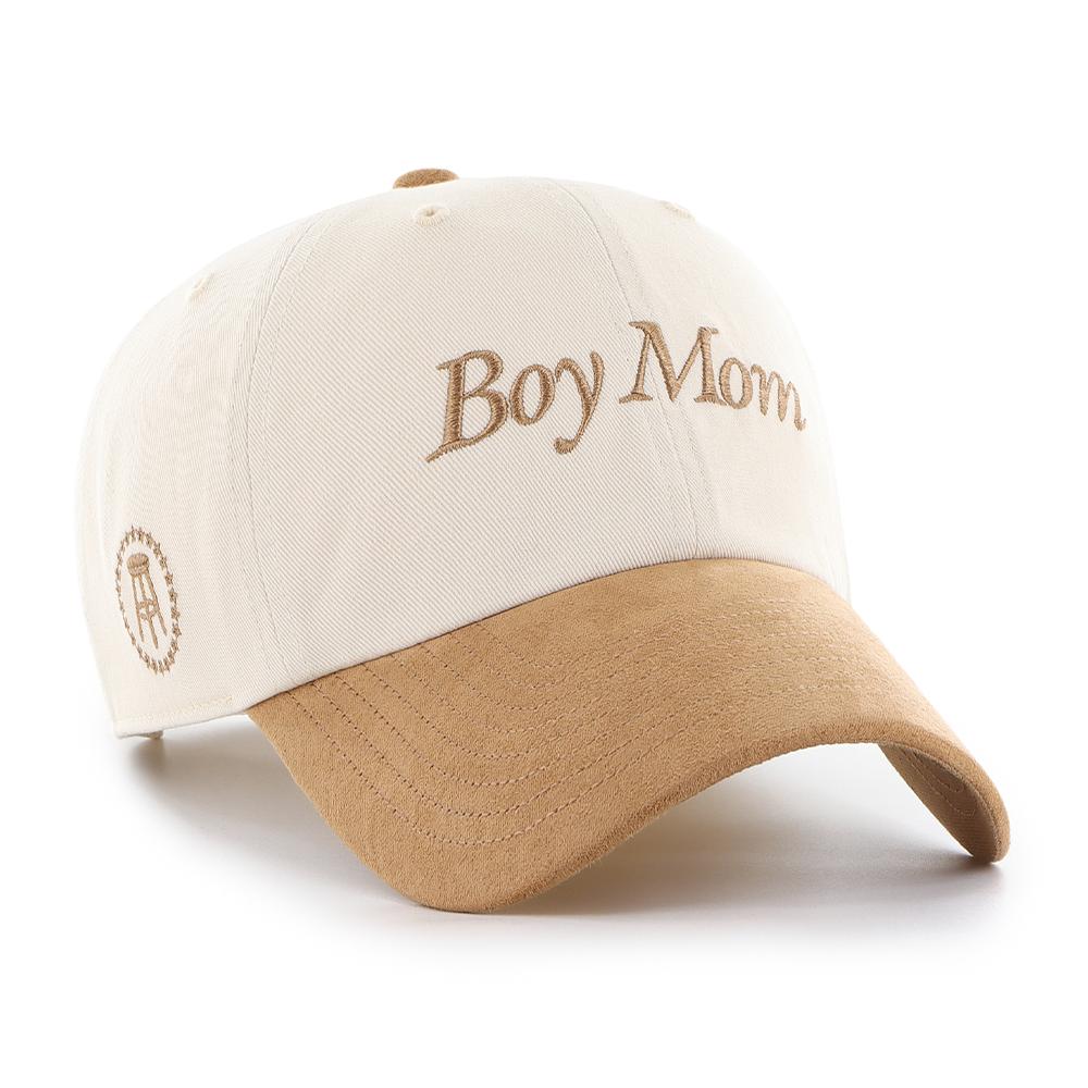 Boy Mom '47 Two Tone Suede Clean Up Hat-Hats-Barstool Sports-Barstool Sports