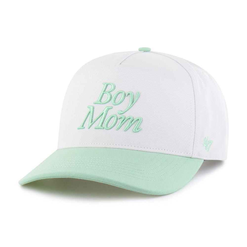 Boy Mom '47 Two Tone HITCH Hat-Hats-Barstool Sports-Green-One Size-Barstool Sports