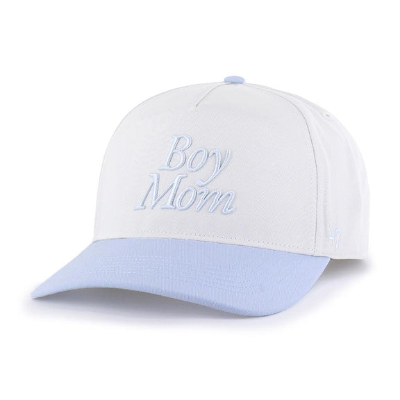 Boy Mom '47 Two Tone HITCH Hat-Hats-Barstool Sports-Light Blue-One Size-Barstool Sports