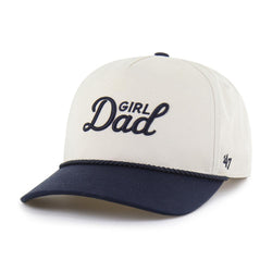 Girl Dad '47 HITCH Two Tone Rope Snapback Hat-Hats-Barstool Sports-Navy-One Size-Barstool Sports