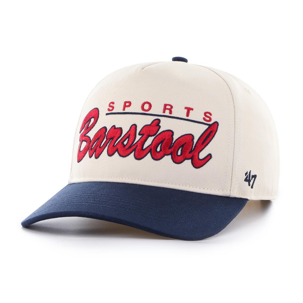 Barstool Sports '47 Brushmark HITCH Snapback Hat-Hats-Barstool Sports-Navy-One Size-Barstool Sports