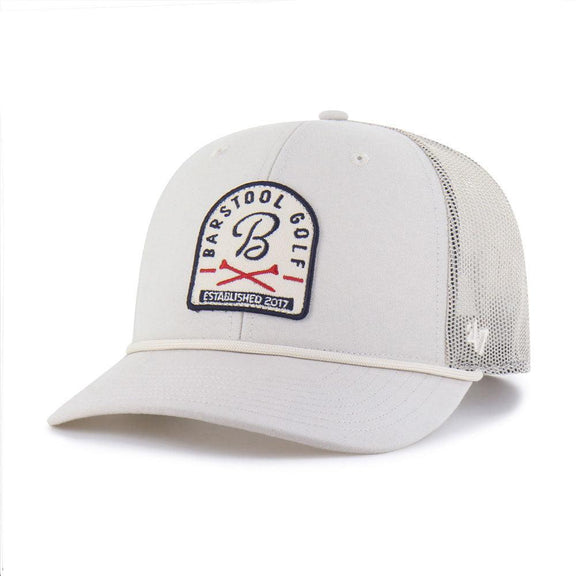 Barstool Golf x '47 Patch Trucker Hat-Hats-Fore Play-Barstool Sports