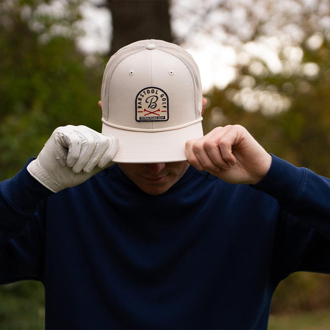 Barstool Golf x '47 Patch Trucker Hat-Hats-Fore Play-Barstool Sports