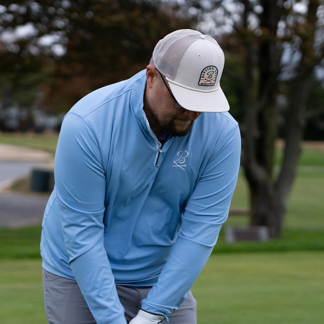 Barstool Golf x '47 Patch Trucker Hat-Hats-Fore Play-Barstool Sports