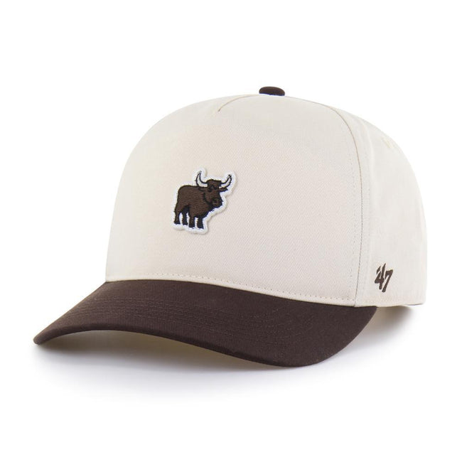 The YAK '47 Patch HITCH Snapback Hat-Hats-The Yak-Brown-One Size-Barstool Sports