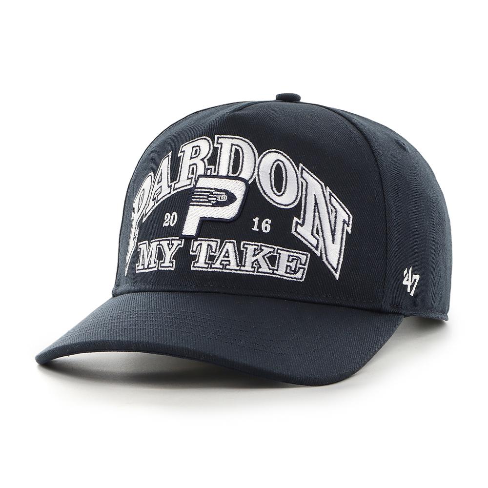 Pardon My Take '47 HITCH Snapback Hat-Hats-Pardon My Take-Dark Navy-One Size-Barstool Sports