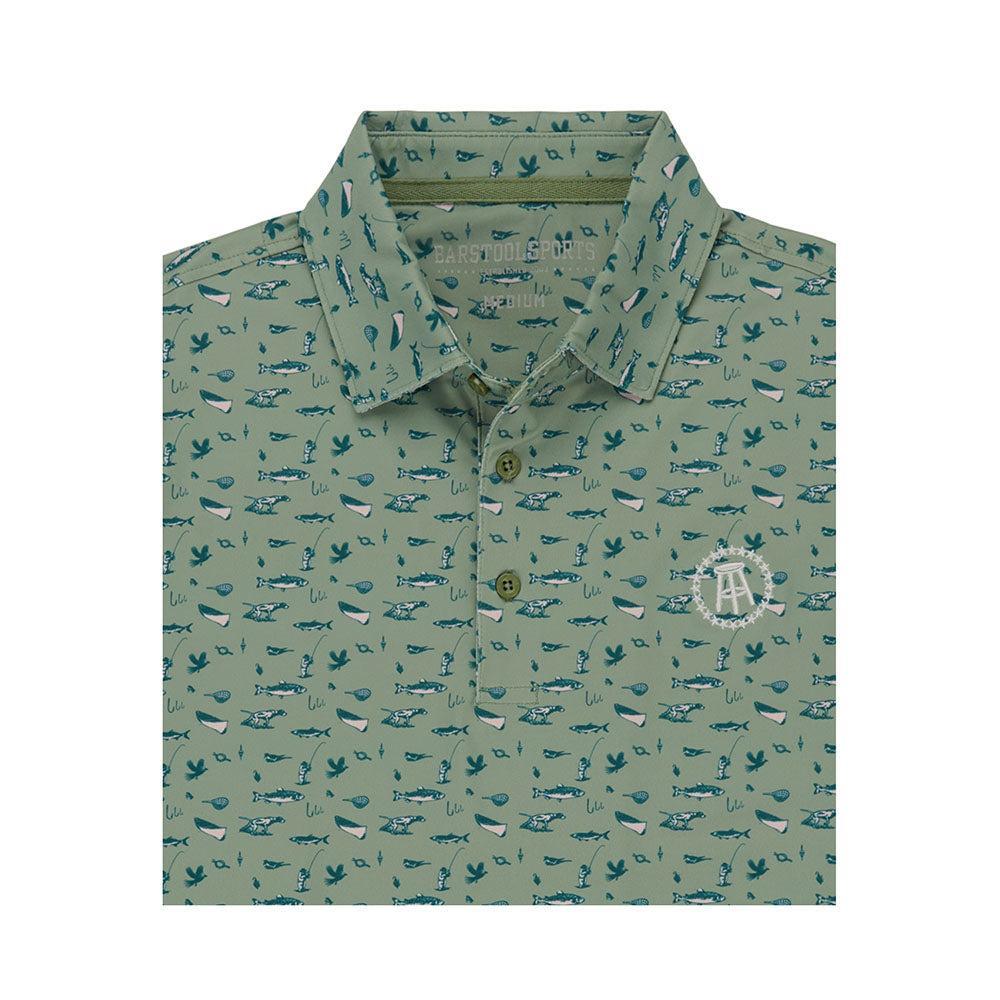 Barstool Outdoors Performance Polo-Polos-Barstool Outdoors-Green-S-Barstool Sports