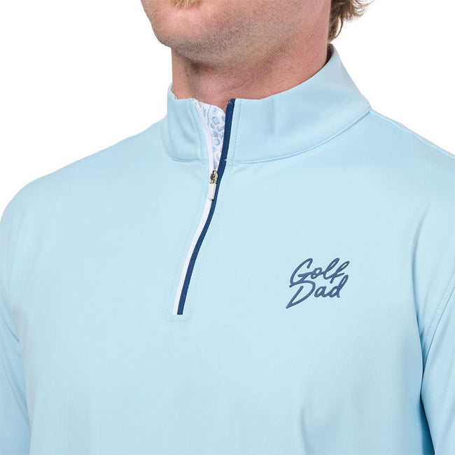 Golf Dad Performance Quarter Zip-Pullovers-Fore Play-Barstool Sports