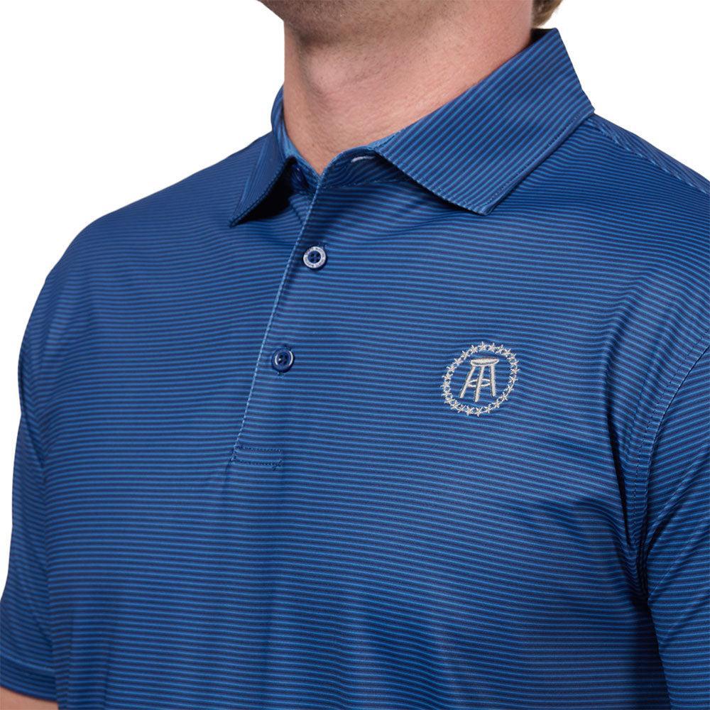 Barstool Sports Striped Performance Polo-Polos-Barstool Sports-Barstool Sports