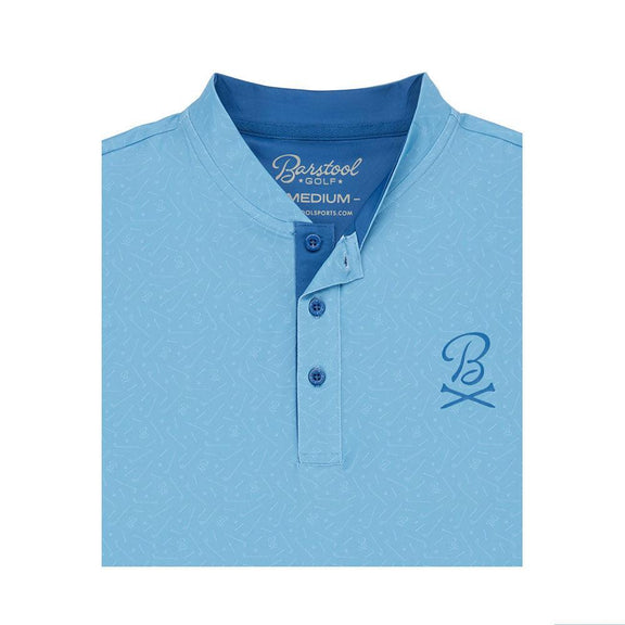 Barstool Golf Printed Blade Collar Polo-Polos-Fore Play-Barstool Sports