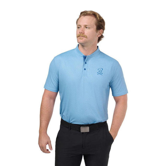 Barstool Golf Printed Blade Collar Polo Barstool Golf Printed Blade Collar Polo