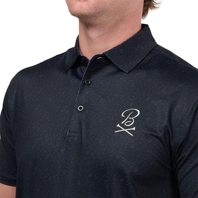 Barstool Golf Printed Performance Polo-Polos-Fore Play-Barstool Sports