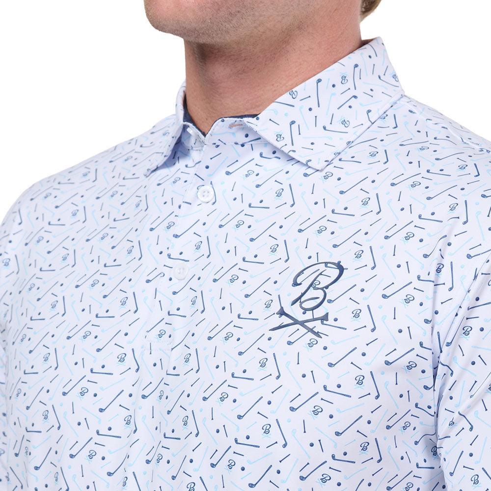 Barstool Golf Printed Performance Polo-Polos-Fore Play-Barstool Sports