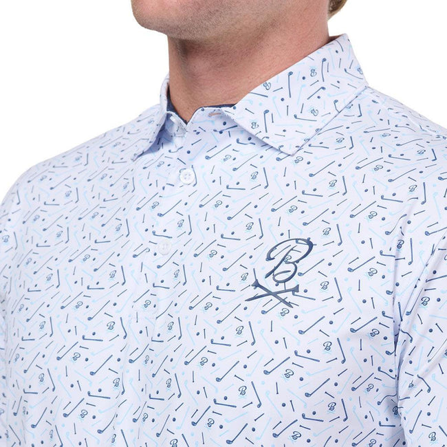 Barstool Golf Printed Performance Polo-Polos-Fore Play-Barstool Sports