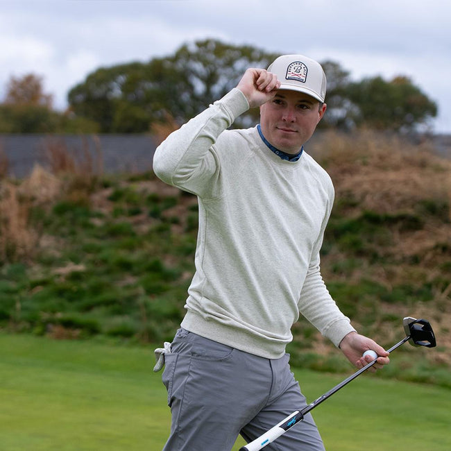 The Clubhouse Premium Crewneck-Crewnecks-Fore Play-Barstool Sports