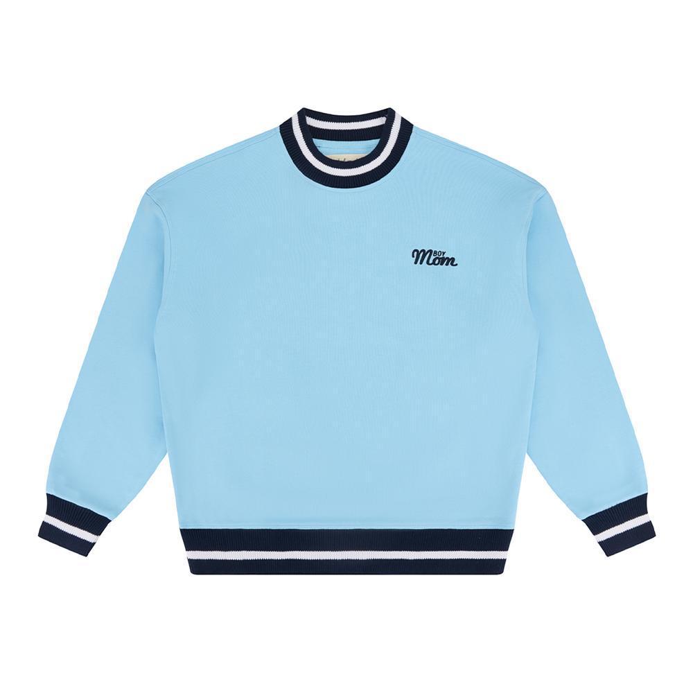 Boy Mom Ribbed Crewneck-Crewnecks-Barstool Sports-Light Blue-S-Barstool Sports