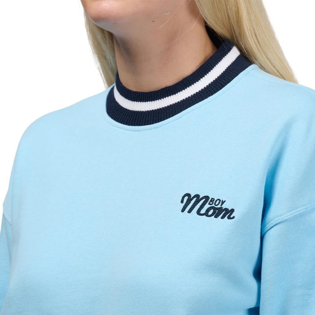 Boy Mom Ribbed Crewneck-Crewnecks-Barstool Sports-Barstool Sports