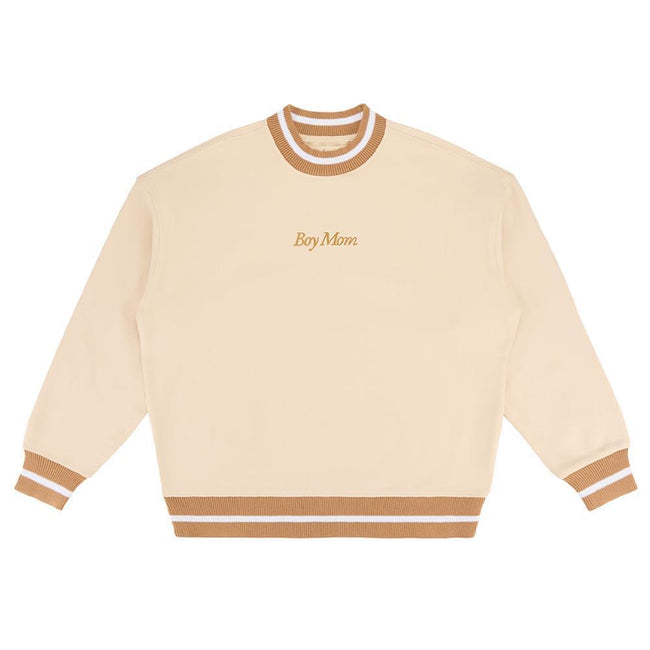 Boy Mom II Ribbed Crewneck-Crewnecks-Barstool Sports-Barstool Sports