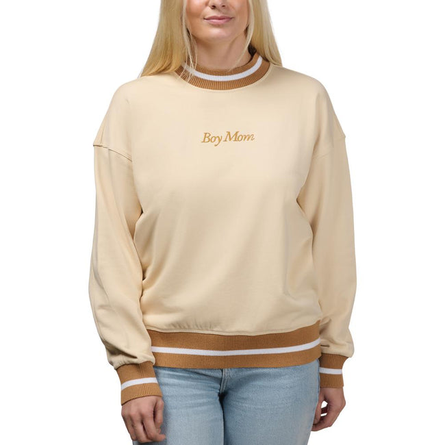 Boy Mom II Ribbed Crewneck-Crewnecks-Barstool Sports-Barstool Sports