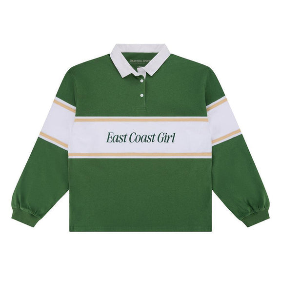 East Coast Girl Rugby Shirt-Pullovers-Brianna-Barstool Sports