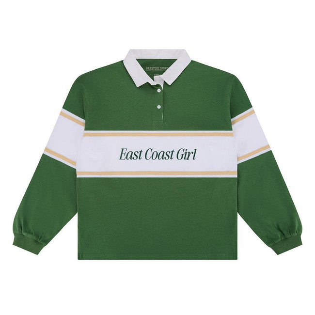East Coast Girl Rugby Shirt-Pullovers-Brianna-Barstool Sports