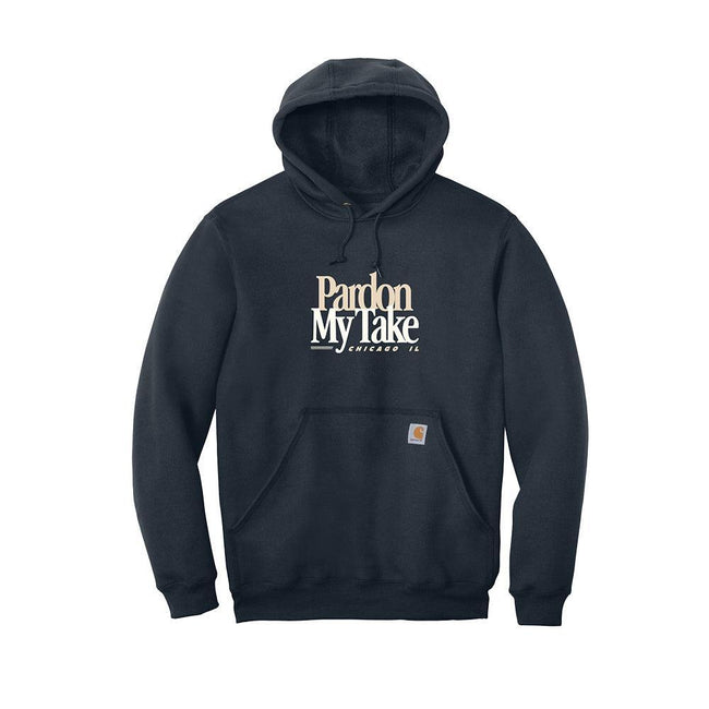 Pardon My Take Premium Hoodie-Hoodies & Sweatshirts-Pardon My Take-Navy-S-Barstool Sports