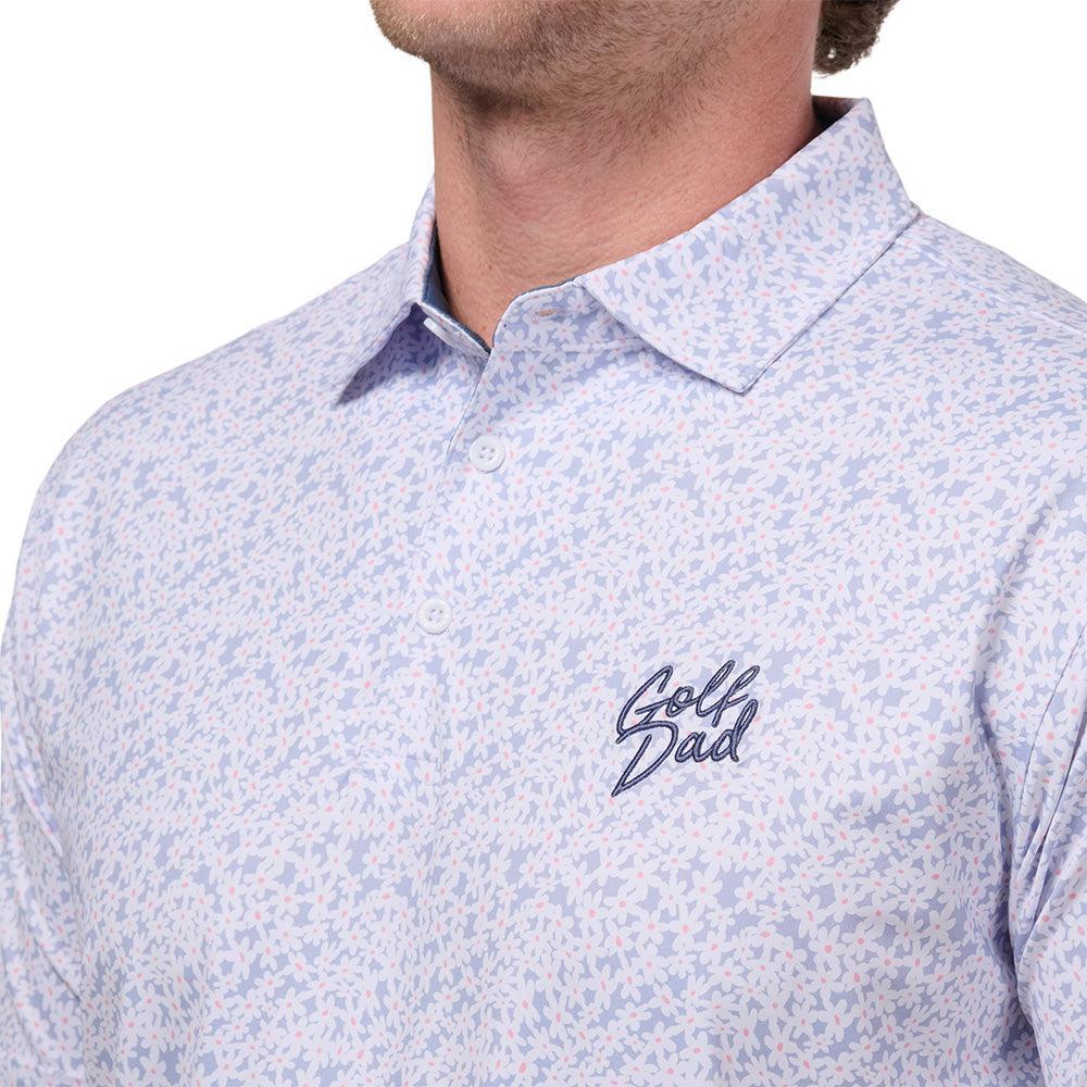 Golf Dad Printed Polo-Polos-Fore Play-Barstool Sports