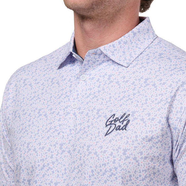 Golf Dad Printed Polo-Polos-Fore Play-Barstool Sports