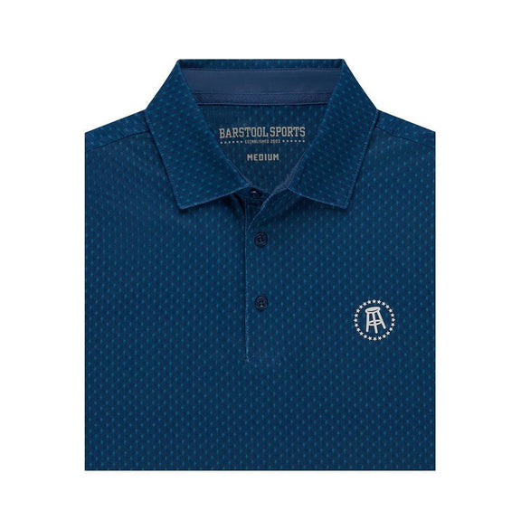 Barstool Sports Shells Performance Polo-Polos-Barstool Sports-Navy-S-Barstool Sports