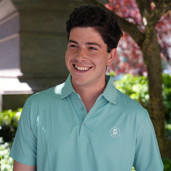 Barstool Sports Diamond Dots Performance Polo-Polos-Barstool Sports-Barstool Sports