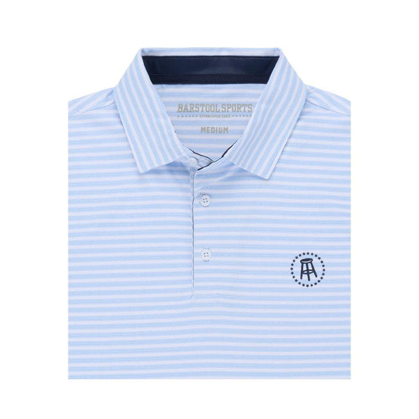 Barstool Sports Weaver Stripe Performance Polo - Barstool Sports