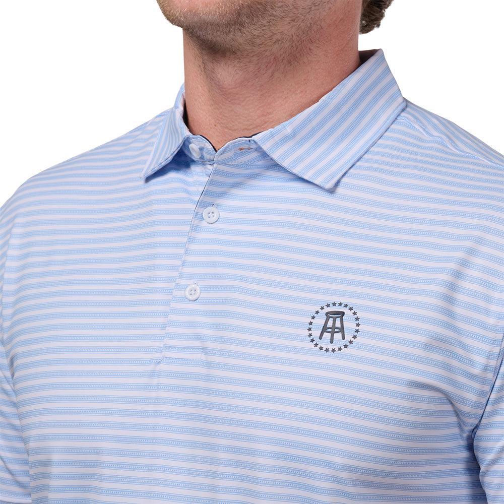 Barstool Sports Weaver Stripe Performance Polo-Polos-Barstool Sports-Barstool Sports