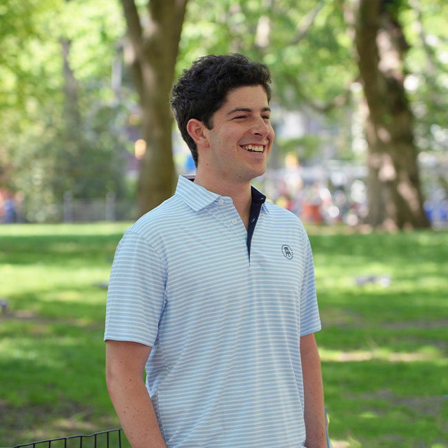 Barstool Sports Weaver Stripe Performance Polo-Polos-Barstool Sports-Barstool Sports