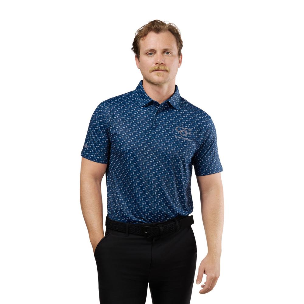Go Go Greys x 2026 Saratoga Printed Polo-Polos-Barstool Sports-Barstool Sports