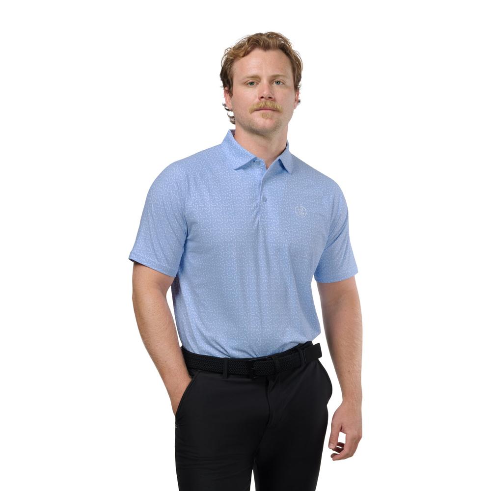 Barstool Golf Broken Tees Raglan Polo-Polos-Fore Play-Barstool Sports