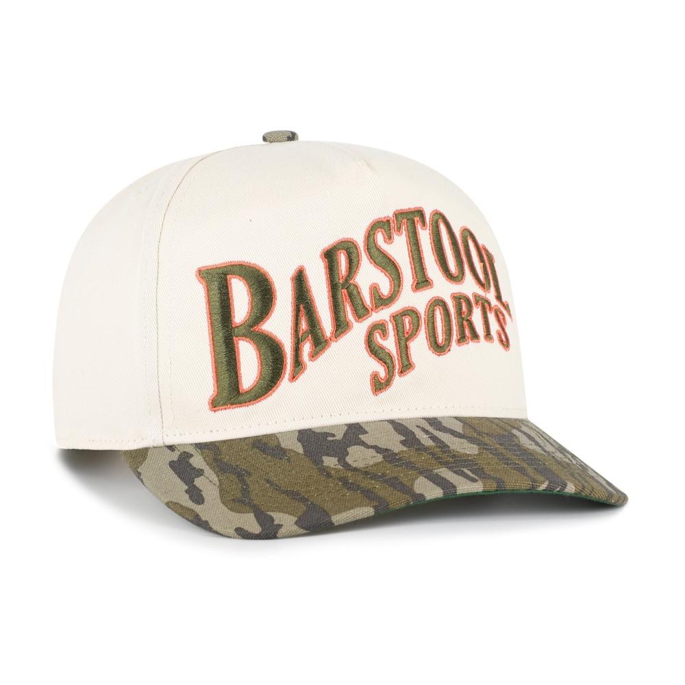 Barstool Sports x Mossy Oak Camo Wave '47 Two Tone HITCH Snapback Hat-Hats-Barstool Sports-Barstool Sports