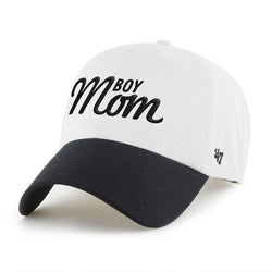 Boy Mom '47 Two Tone Clean Up Hat-Hats-Barstool Sports-Black-One Size-Barstool Sports