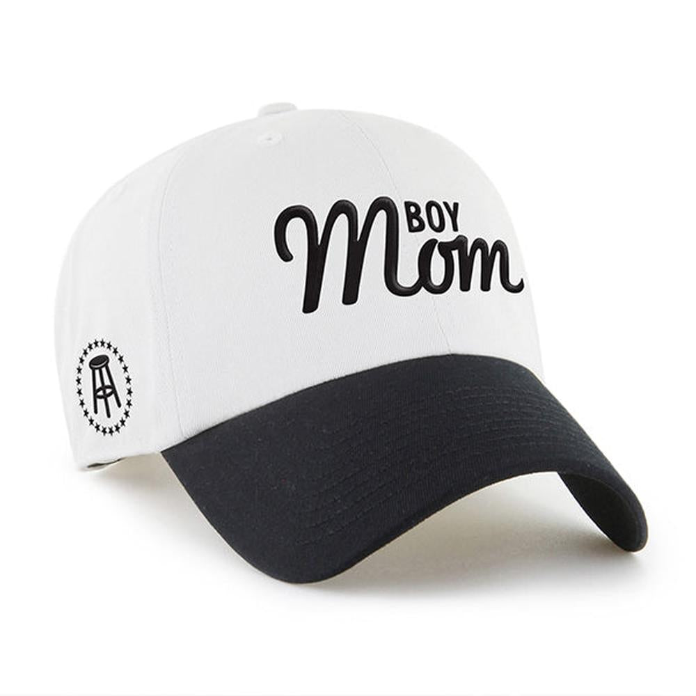 Boy Mom '47 Two Tone Clean Up Hat-Hats-Barstool Sports-Barstool Sports