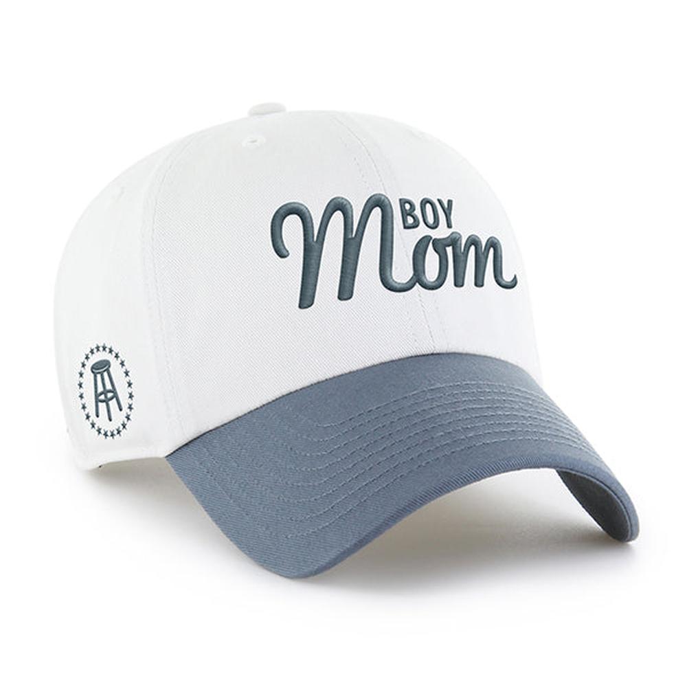 Boy Mom '47 Two Tone Clean Up Hat-Hats-Barstool Sports-Barstool Sports