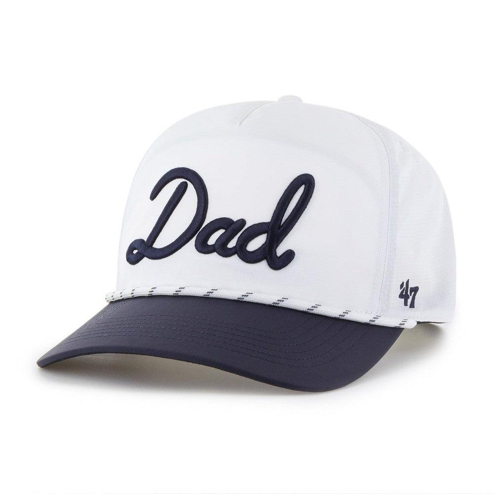 Dad '47 Chamberlain Snap Hitch Hat-Hats-Barstool Sports-White-One Size-Barstool Sports