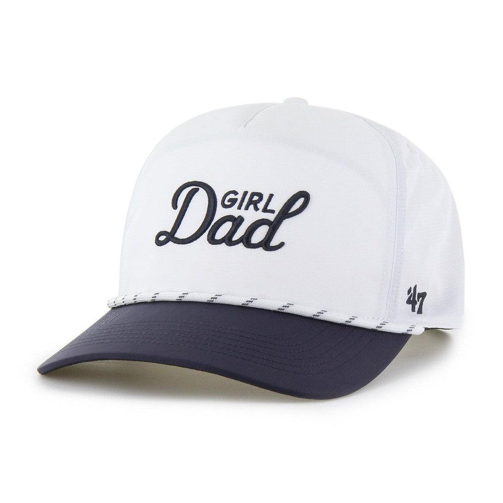 Girl Dad '47 Chamberlain Snap Hitch Hat-Hats-Barstool Sports-White-One Size-Barstool Sports