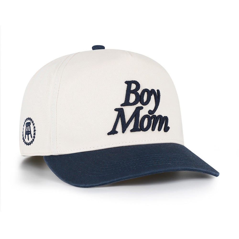 Boy Mom Chainstitch '47 HITCH Snapback Hat-Hats-Barstool Sports-Barstool Sports