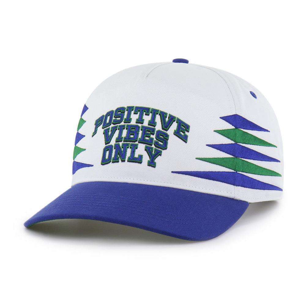 Positive Vibes Only Diamond '47 HITCH Snapback Hat - Barstool